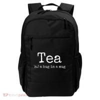Tea A Hug In A Mug Tea Drinker Drinking Fan Enthusiast Backpack thumb 0