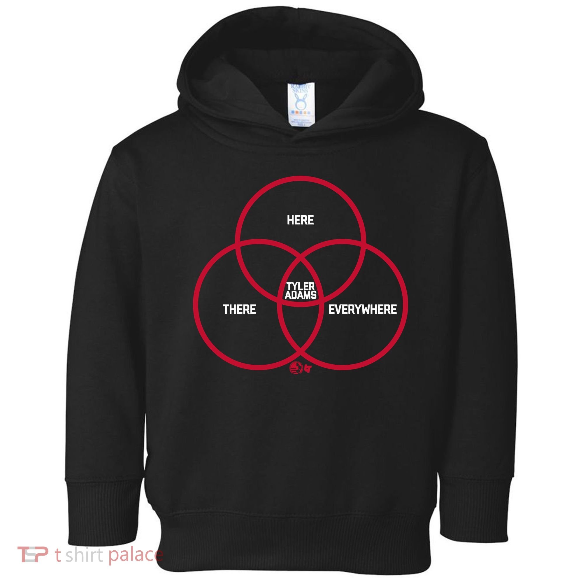 Tyler Adams Here, There, Everywhere USA Soccer Toddler Hoodie