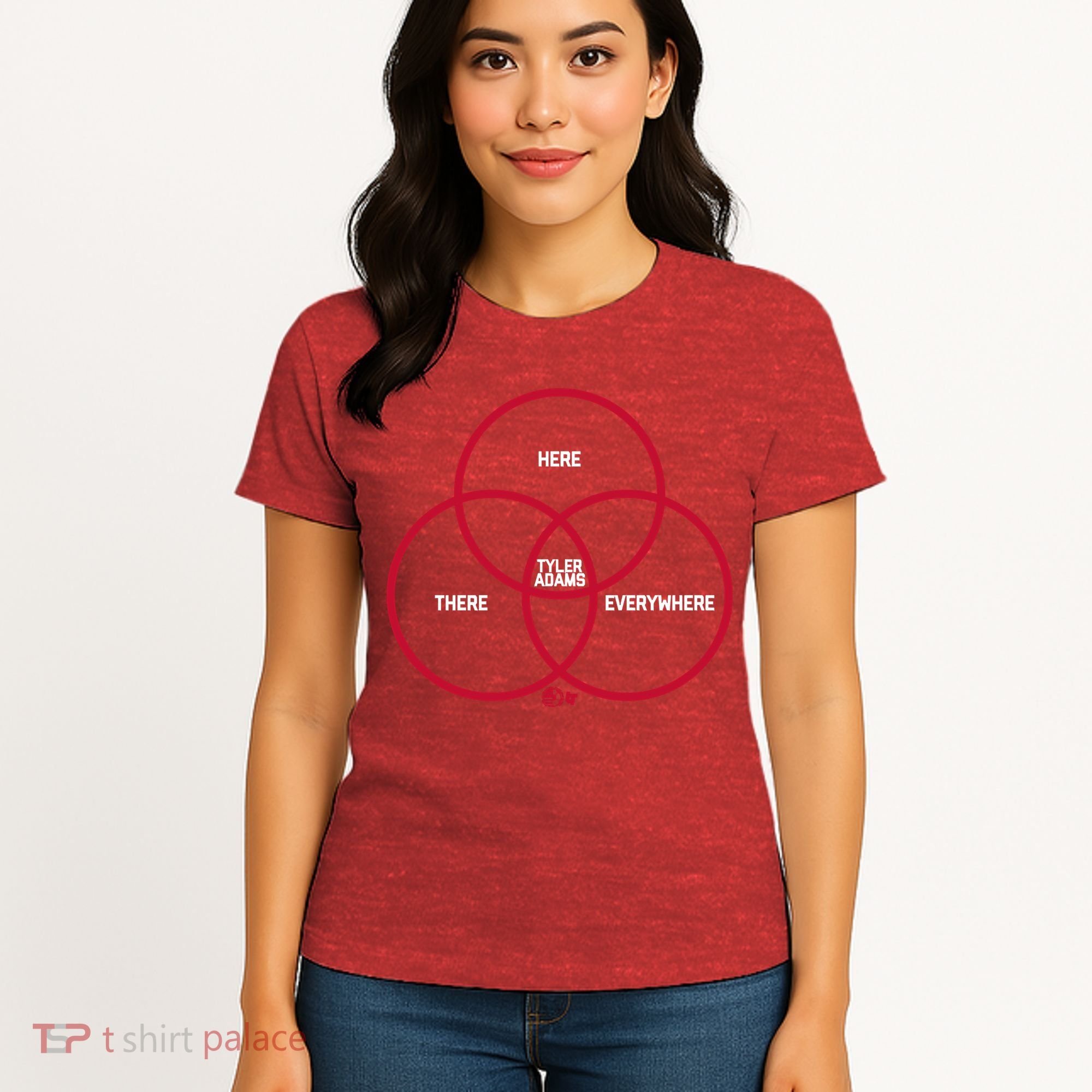 Tyler Adams Here, There, Everywhere USA Soccer Women's T-Shirt