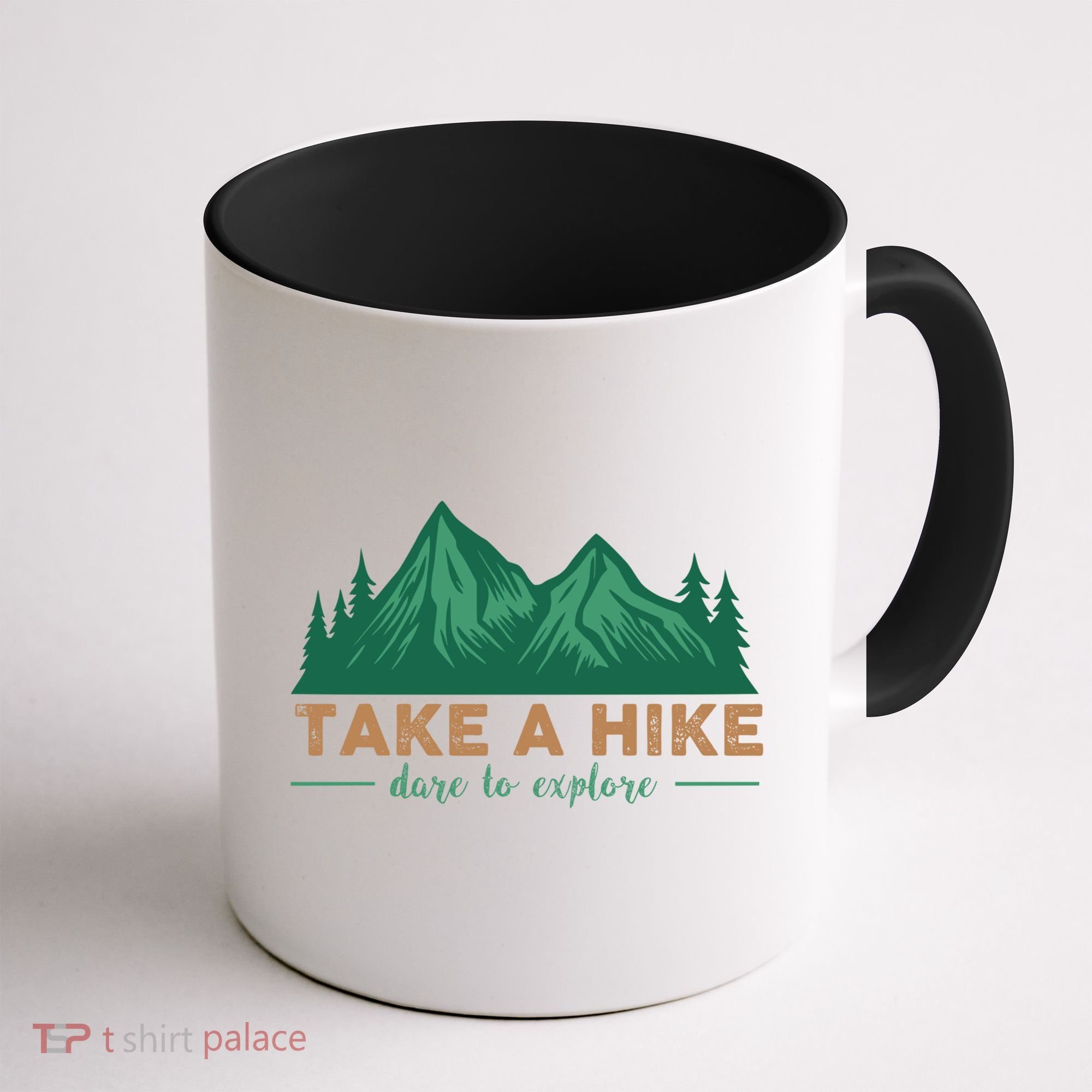 Take A Hike Funny Gift Mountain Adventure Camping Outdoor Retro Gift Coffee Mug
