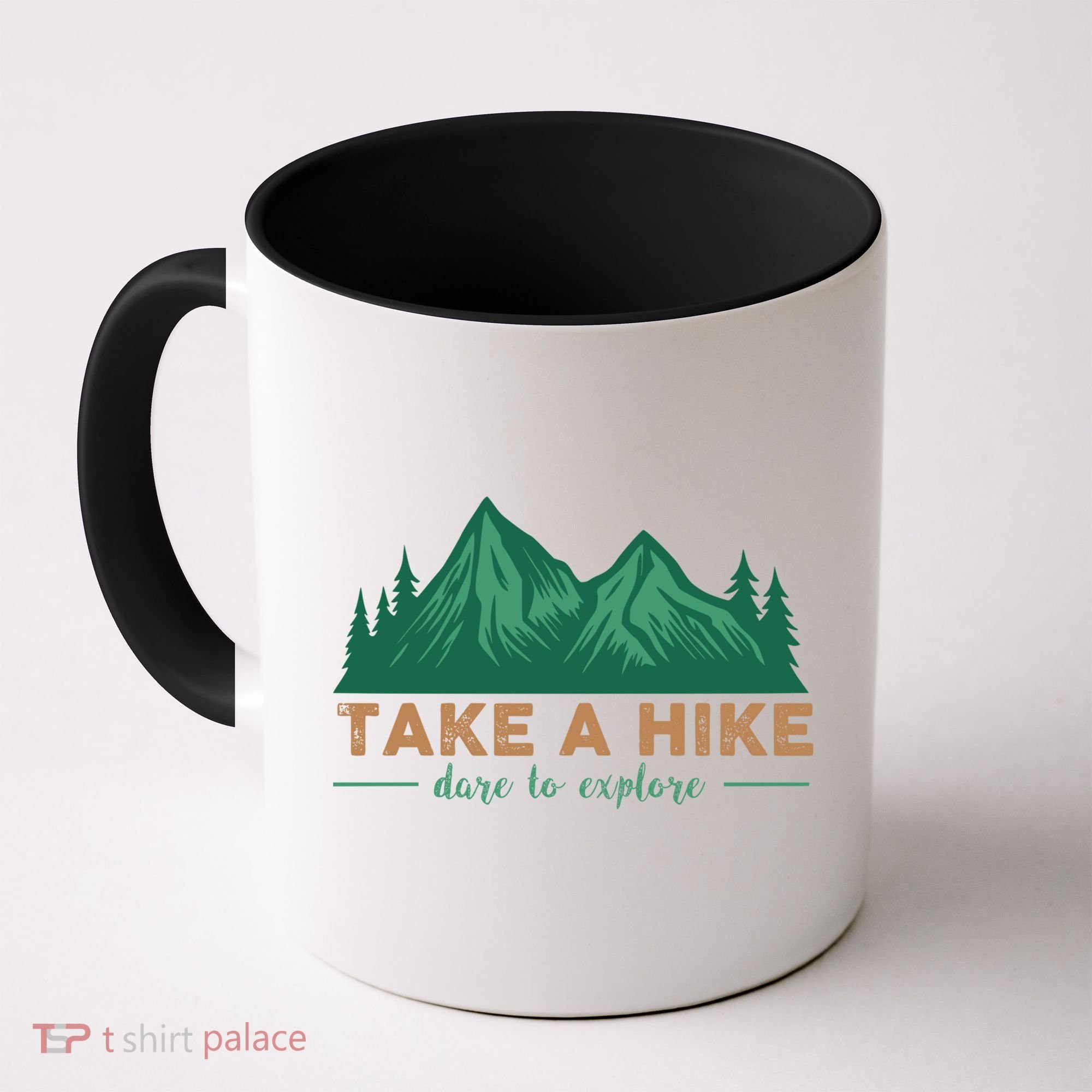 Take A Hike Funny Gift Mountain Adventure Camping Outdoor Retro Gift Coffee Mug