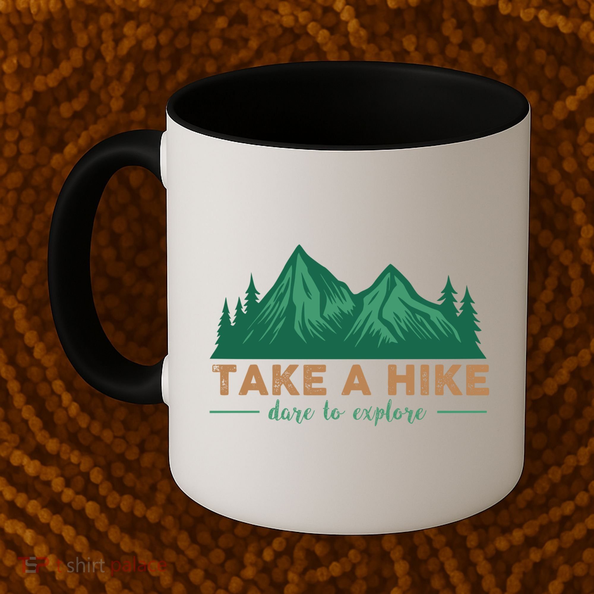 Take A Hike Funny Gift Mountain Adventure Camping Outdoor Retro Gift Coffee Mug