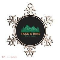 Take A Hike Funny Gift Mountain Adventure Camping Outdoor Retro Gift Ornament thumb 0