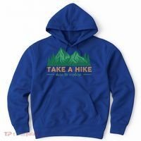 Take A Hike Funny Gift Mountain Adventure Camping Outdoor Retro Gift Hoodie thumb 0