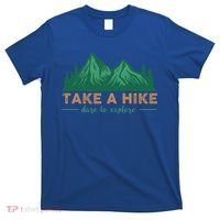 Take A Hike Funny Gift Mountain Adventure Camping Outdoor Retro Gift T-Shirt thumb 0