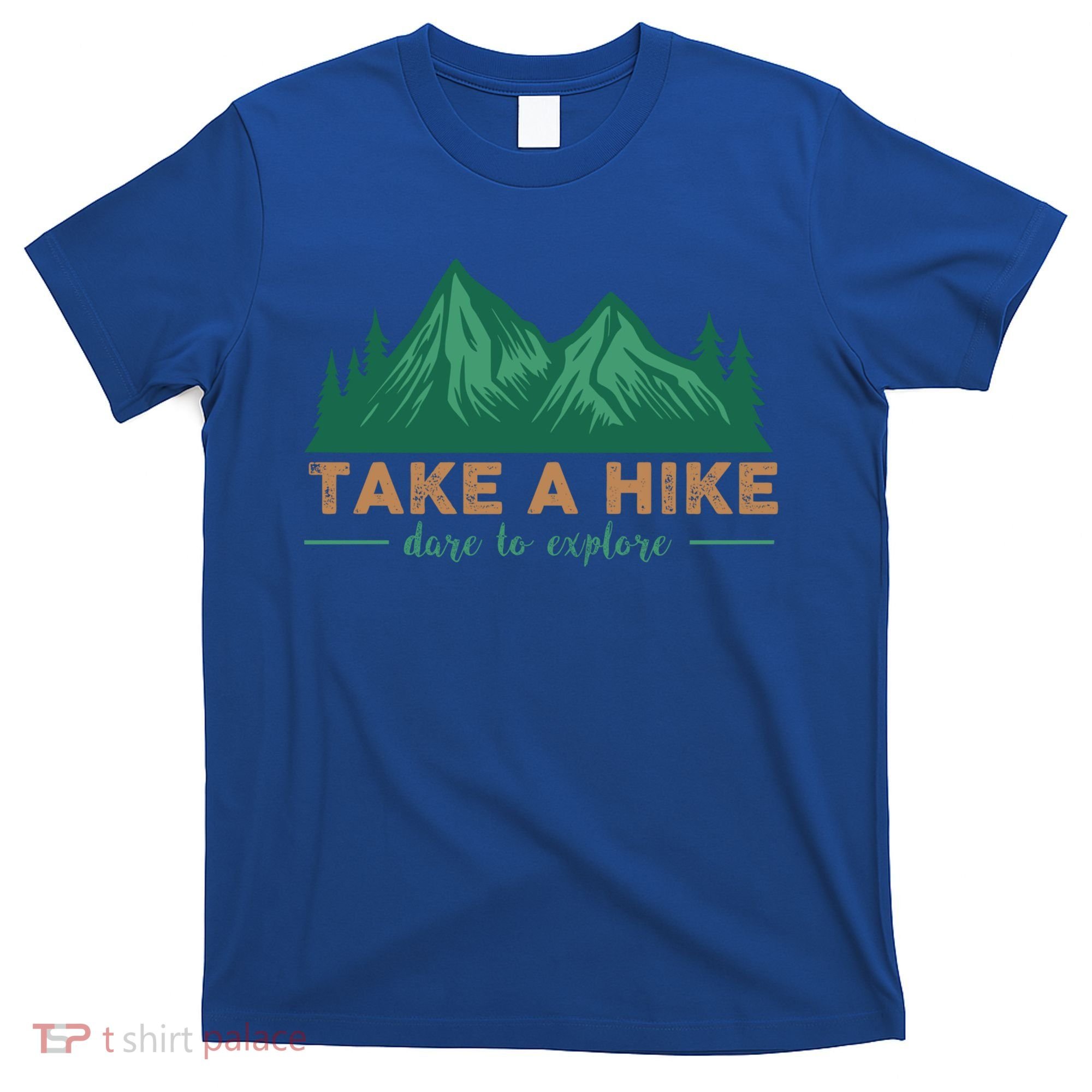 Take A Hike Funny Gift Mountain Adventure Camping Outdoor Retro Gift T-Shirt