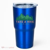 Take A Hike Funny Gift Mountain Adventure Camping Outdoor Retro Gift Tumbler thumb 0