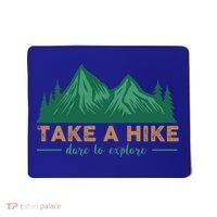 Take A Hike Funny Gift Mountain Adventure Camping Outdoor Retro Gift Mousepad thumb 0