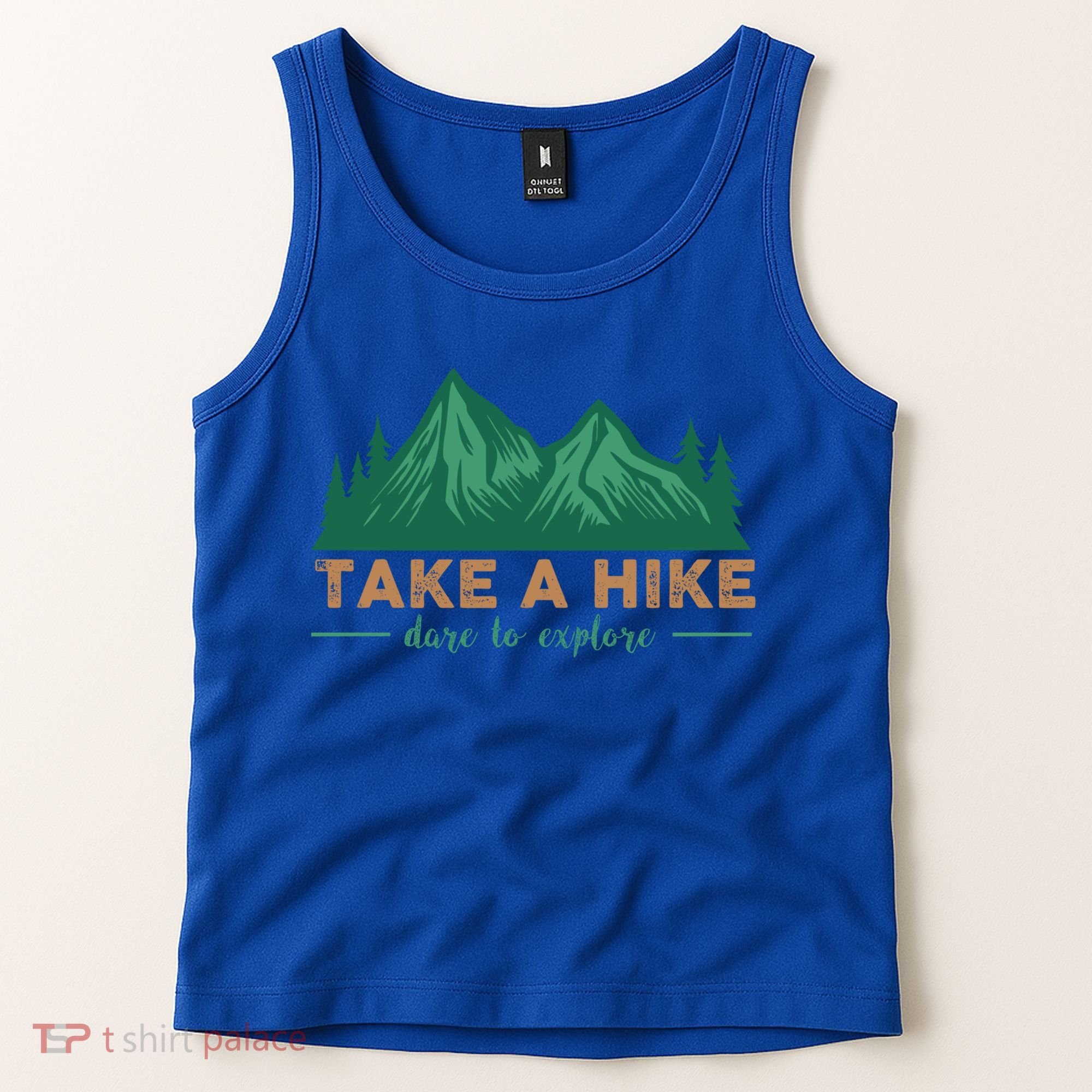 Take A Hike Funny Gift Mountain Adventure Camping Outdoor Retro Gift Tank Top