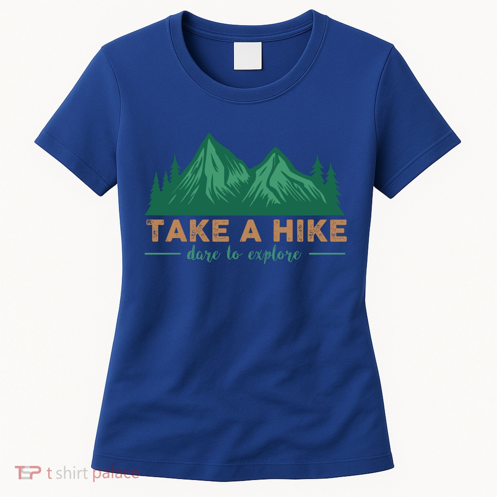 Take A Hike Funny Gift Mountain Adventure Camping Outdoor Retro Gift Women's T-Shirt