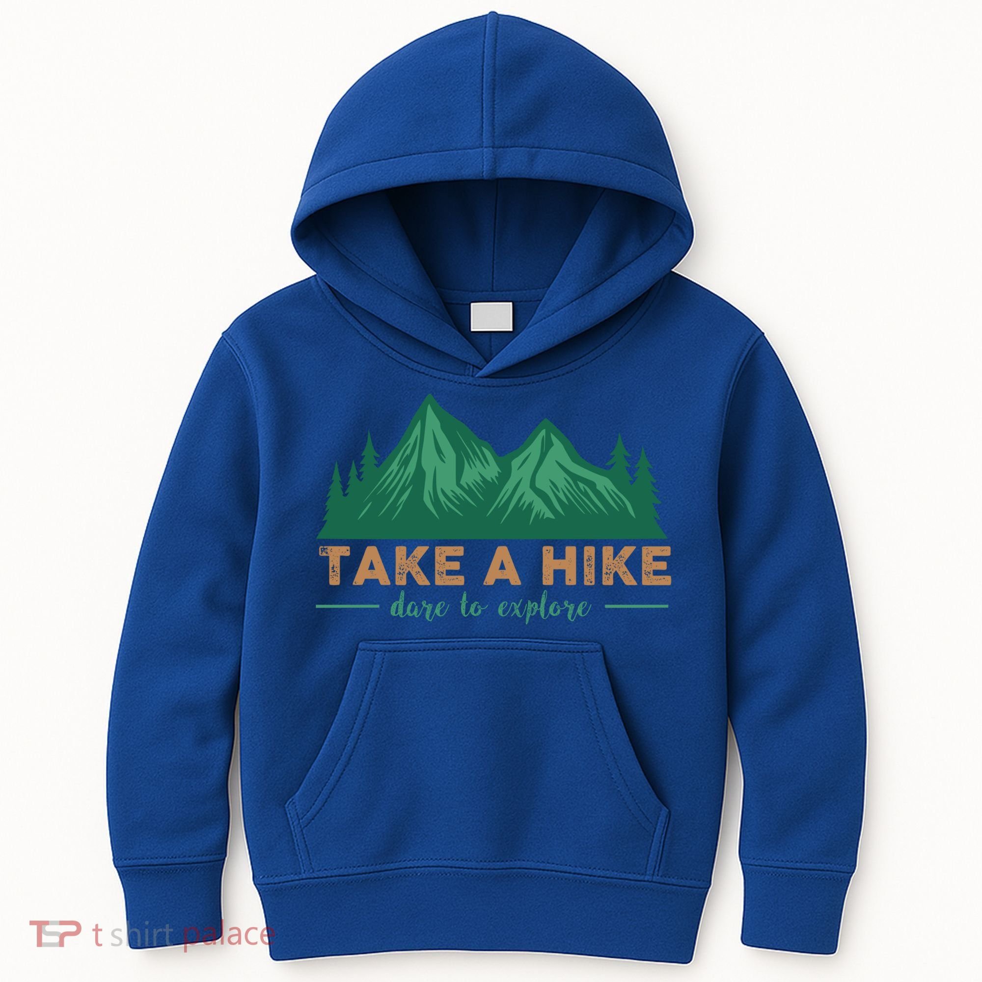 Take A Hike Funny Gift Mountain Adventure Camping Outdoor Retro Gift Kids Hoodie