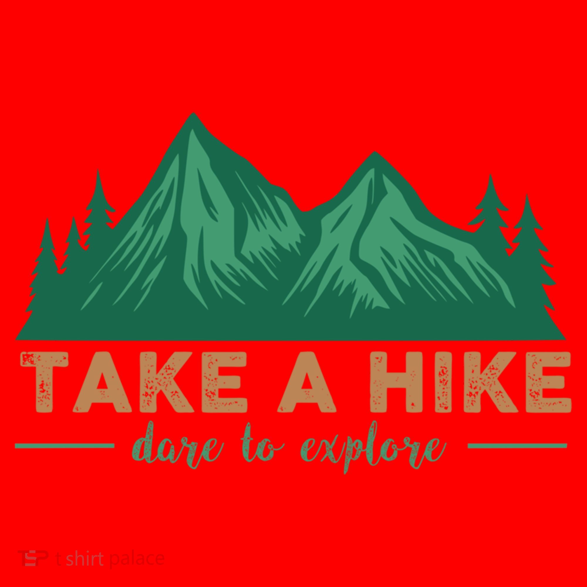 Take A Hike Funny Gift Mountain Adventure Camping Outdoor Retro Gift Santa Hat
