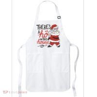 There's A Ho In This House Funny Santa Apron thumb 0
