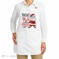 There's A Ho In This House Funny Santa Apron thumb 2