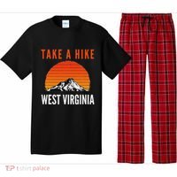 Take A Hike West Virginia Sunset Mountain Hiking Hiker Pajama Set thumb 0