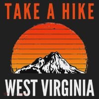 Take A Hike West Virginia Sunset Mountain Hiking Hiker Hat thumb 2
