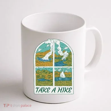 Take A Hike Coffee Mug back