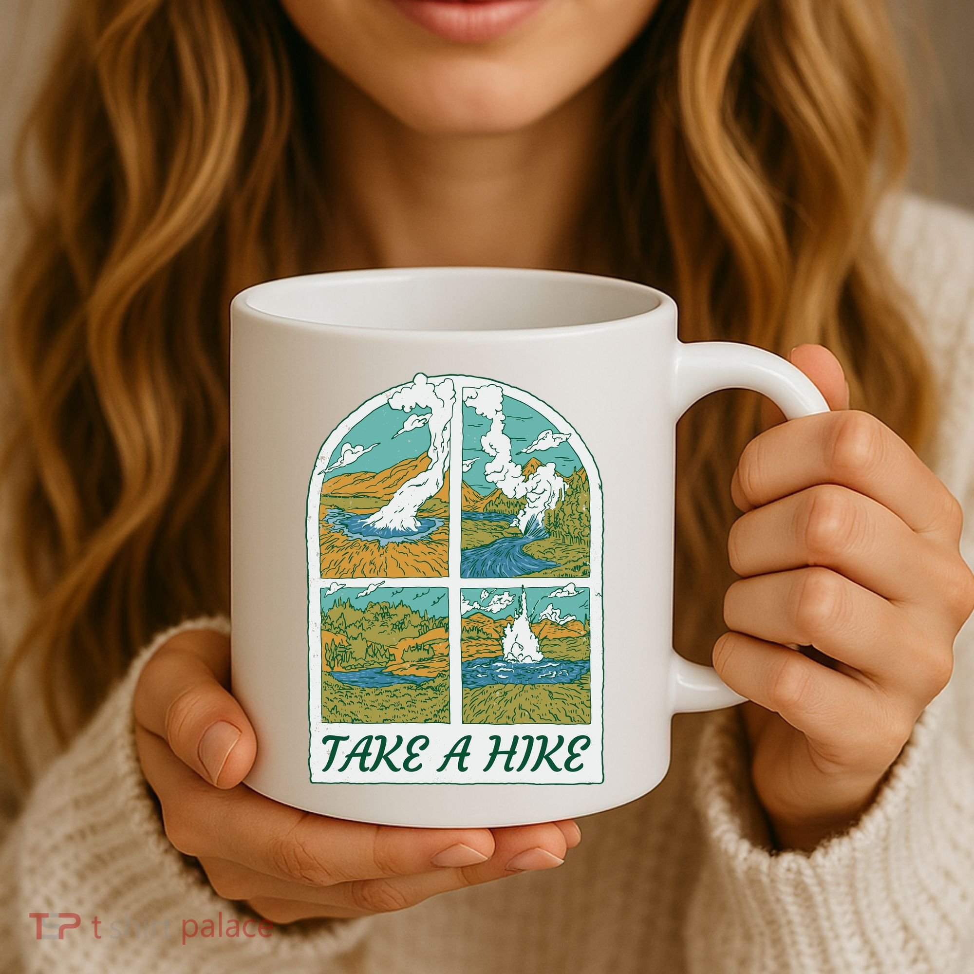 Take A Hike Coffee Mug