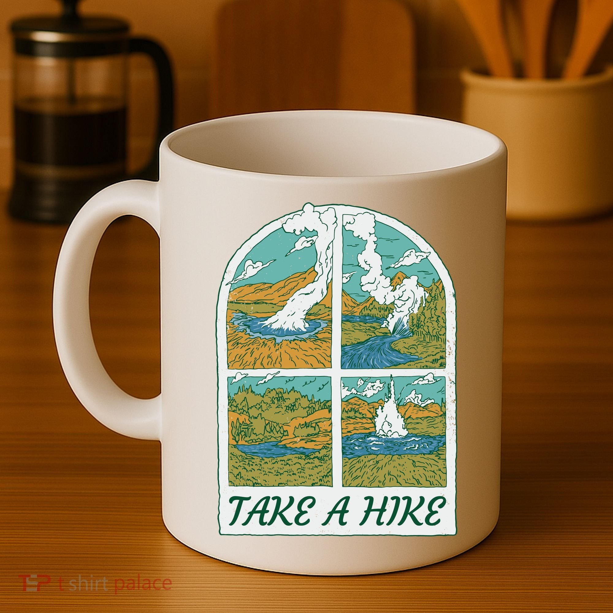 Take A Hike Coffee Mug
