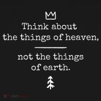 Think About Heaven Bible Quote Backpack thumb 2