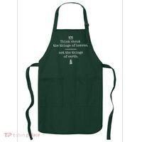 Think About Heaven Bible Quote Apron thumb 0