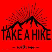 Take A Hike With Me Santa Hat thumb 1