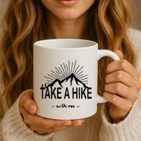 Take A Hike With Me Coffee Mug thumb 3