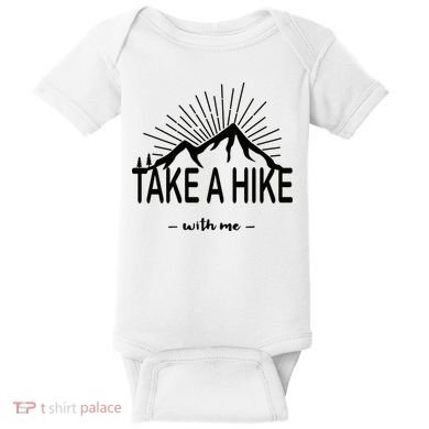 Take A Hike With Me Baby Bodysuit