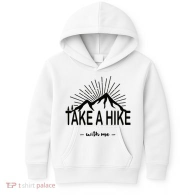 Take A Hike With Me Kids Hoodie