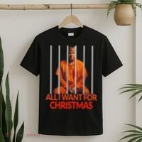 Trump All I Want For Christmas Prison T-Shirt thumb 2