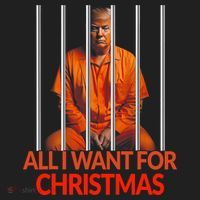 Trump All I Want For Christmas Prison Golf Towel thumb 3