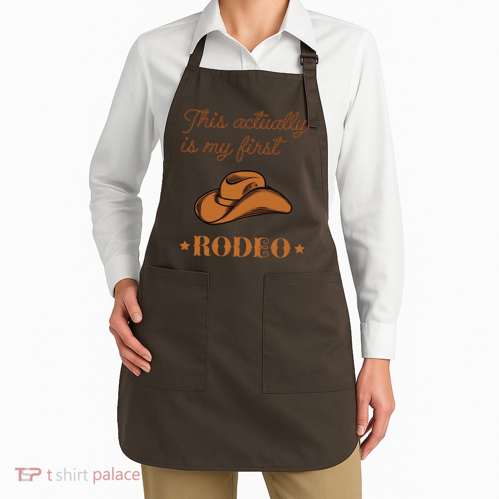 This Actually Is My First Rodeo Country Life Cowboy Apron