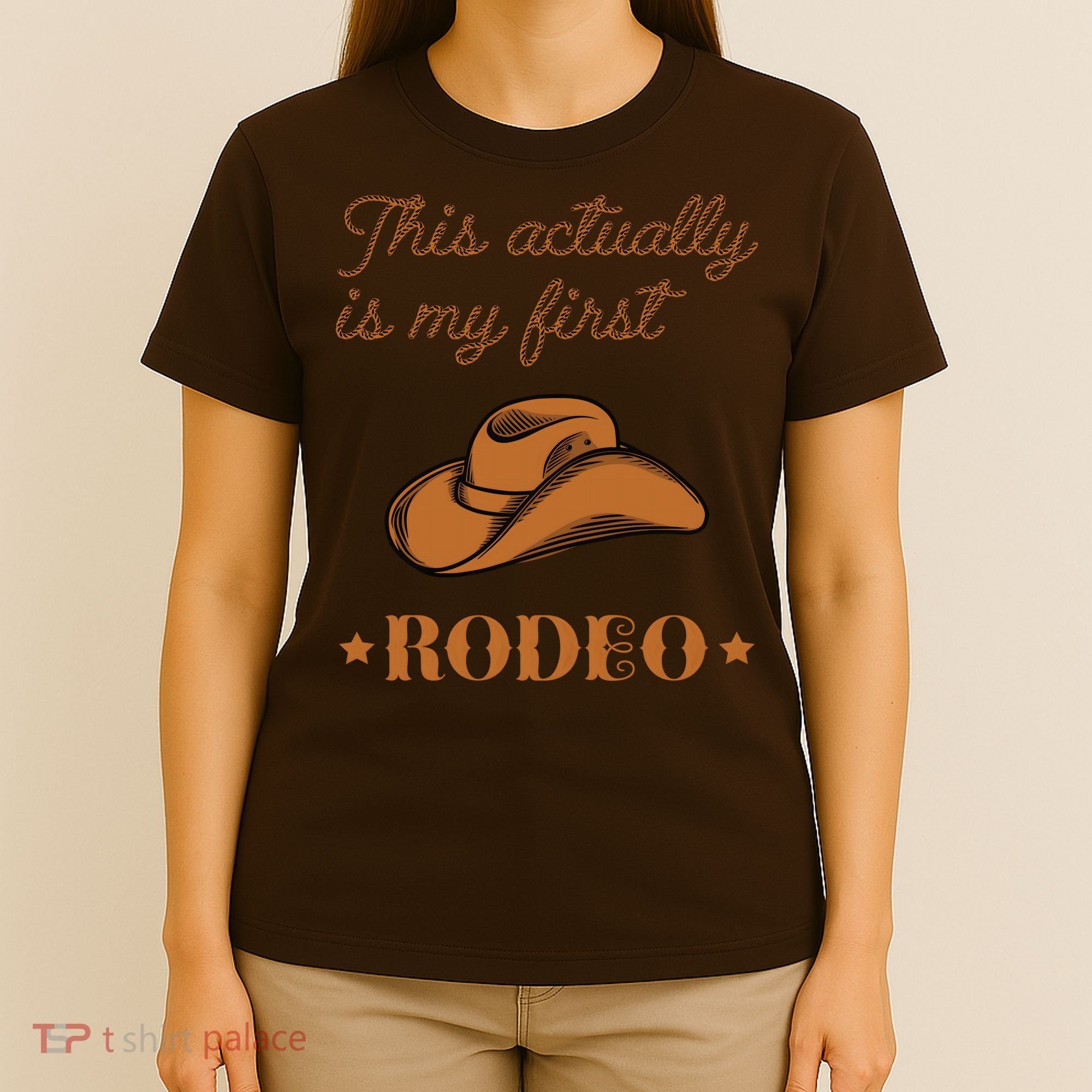 This Actually Is My First Rodeo Country Life Cowboy T-Shirt