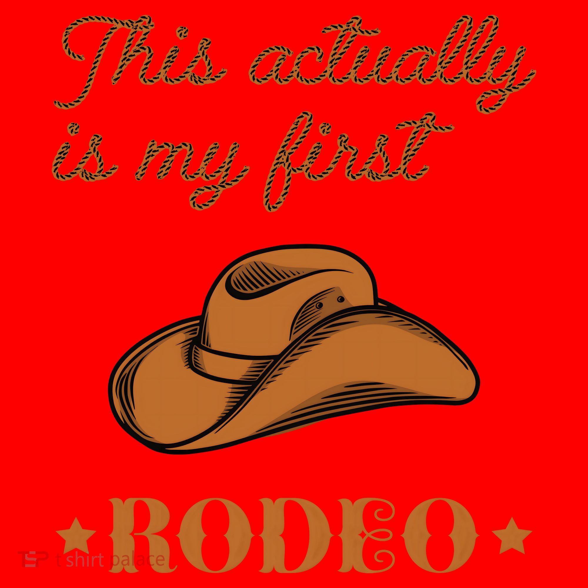 This Actually Is My First Rodeo Country Life Cowboy Santa Hat