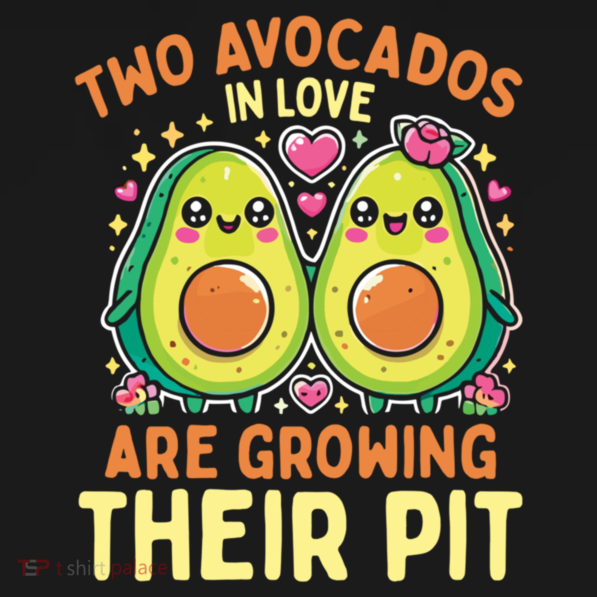 Two Avocados In Love Are Growing Avocado Pregnancy Gift Ornament