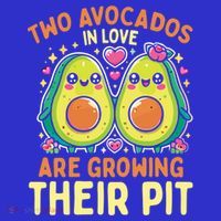 Two Avocados In Love Are Growing Avocado Pregnancy Gift Women's Tank Top thumb 5