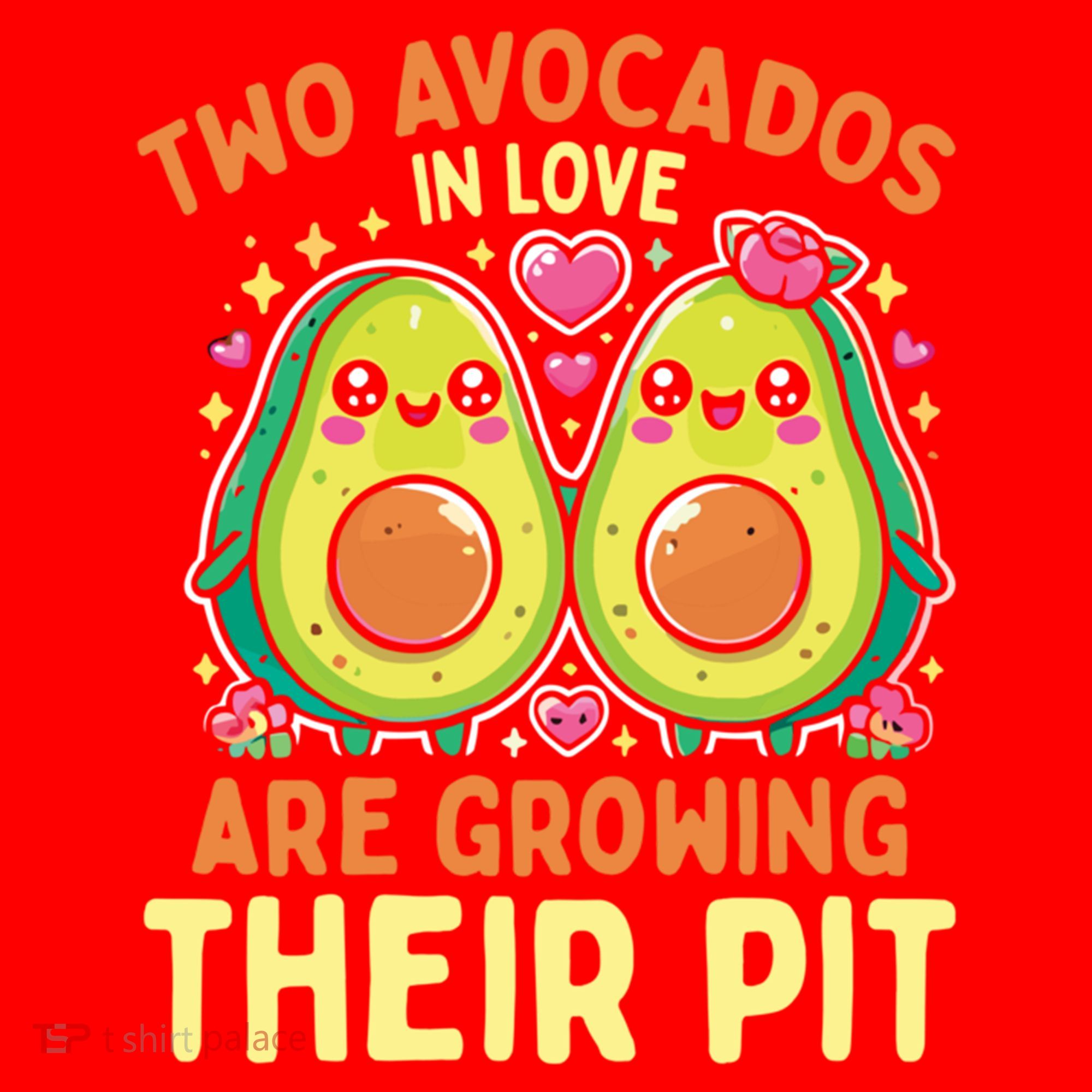 Two Avocados In Love Are Growing Avocado Pregnancy Gift Santa Hat