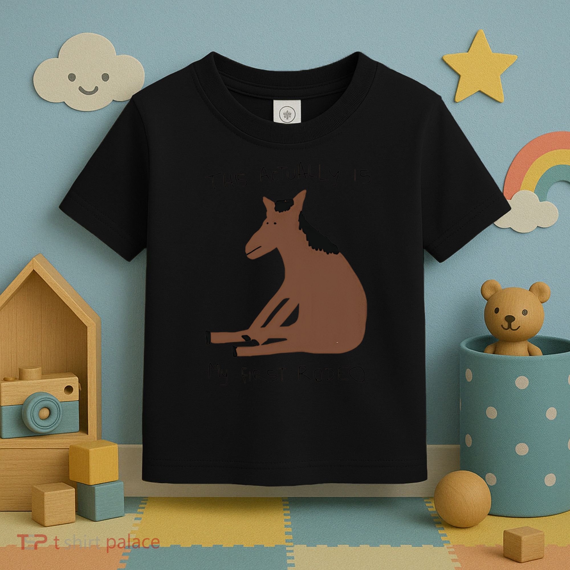 This Actually Is My First Rodeo Toddler T-Shirt