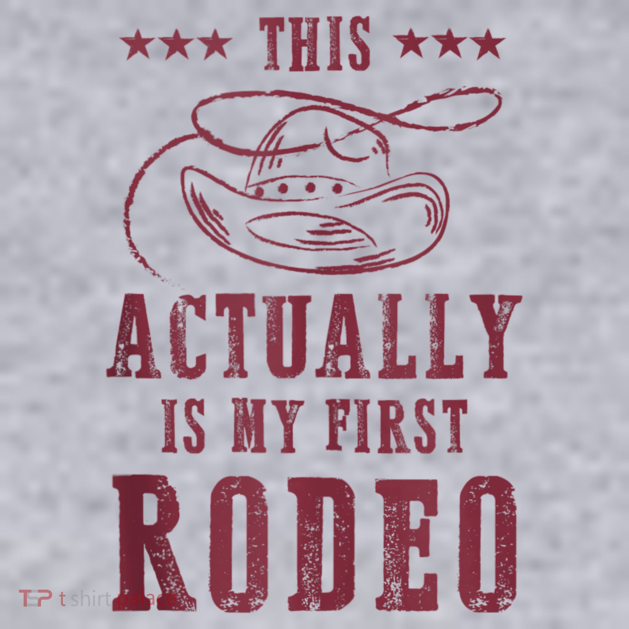This Actually Is My First Rodeo Cowboy Women's Sweatshirt