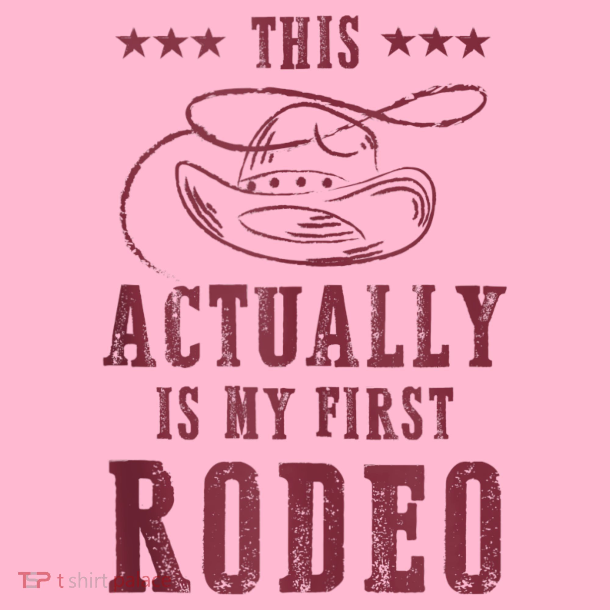 This Actually Is My First Rodeo Cowboy Coaster