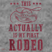 This Actually Is My First Rodeo Cowboy Toddler Hoodie thumb 2