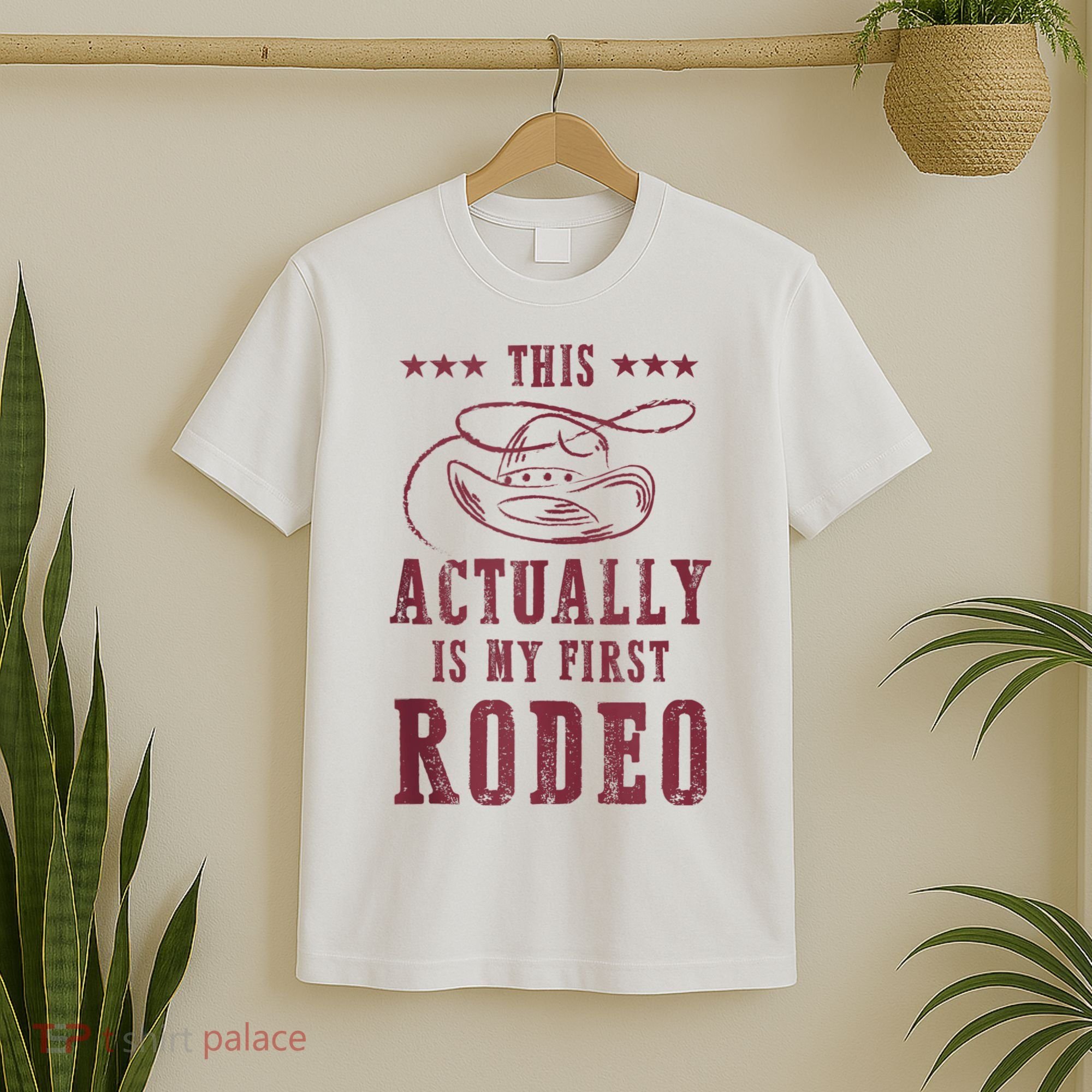 This Actually Is My First Rodeo Cowboy T-Shirt