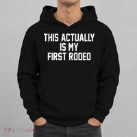 This Actually Is My First Rodeo Hoodie thumb 0