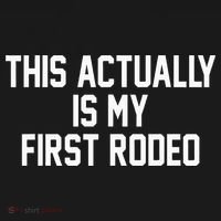 This Actually Is My First Rodeo Kids Hoodie thumb 5