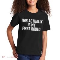 This Actually Is My First Rodeo Kids T-Shirt thumb 2