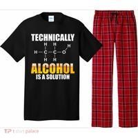 Technically Alcohol Is A Solution Chemical Formula Drinking Pajama Set thumb 0