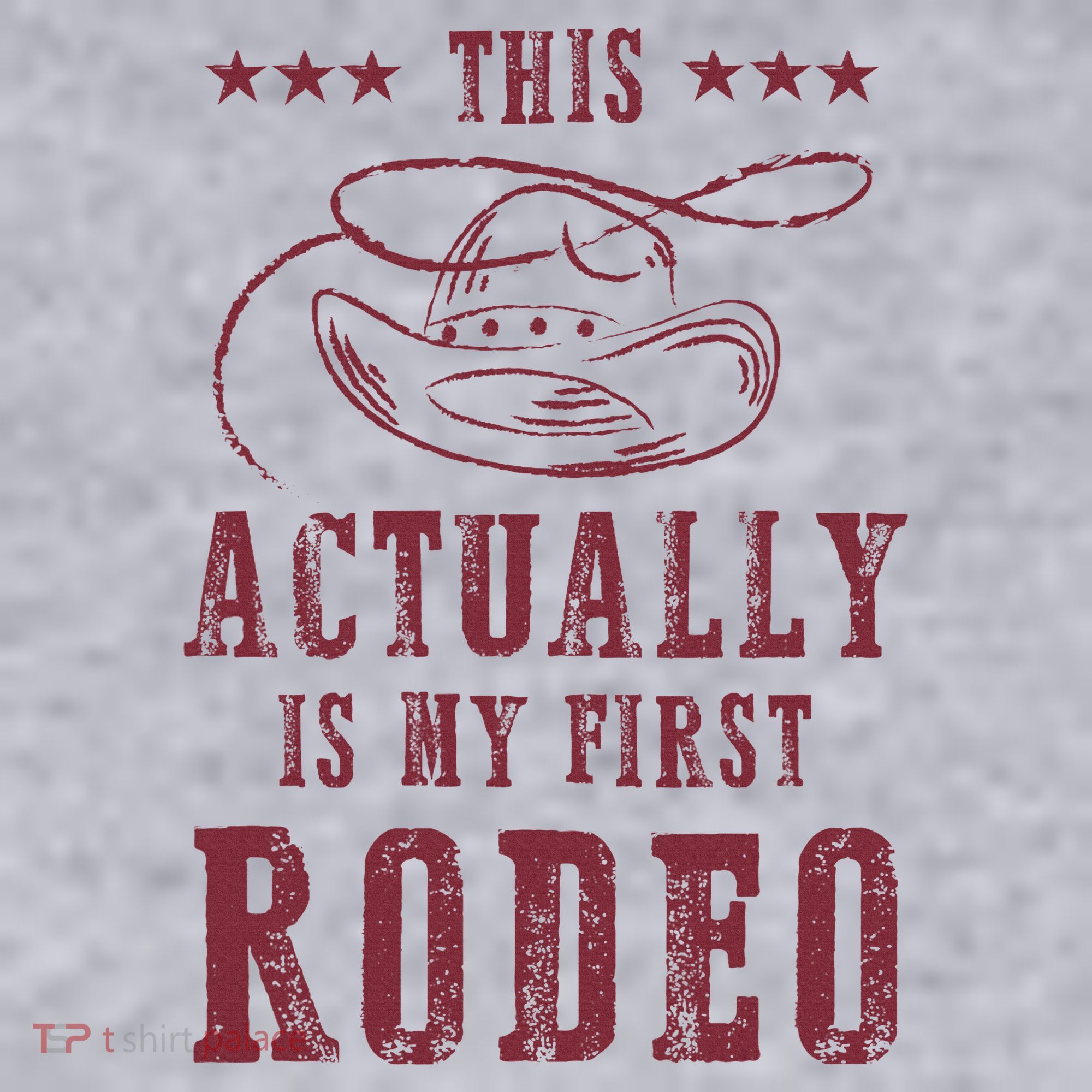 This Actually Is My First Rodeo Cowboy Women's Sweatshirt