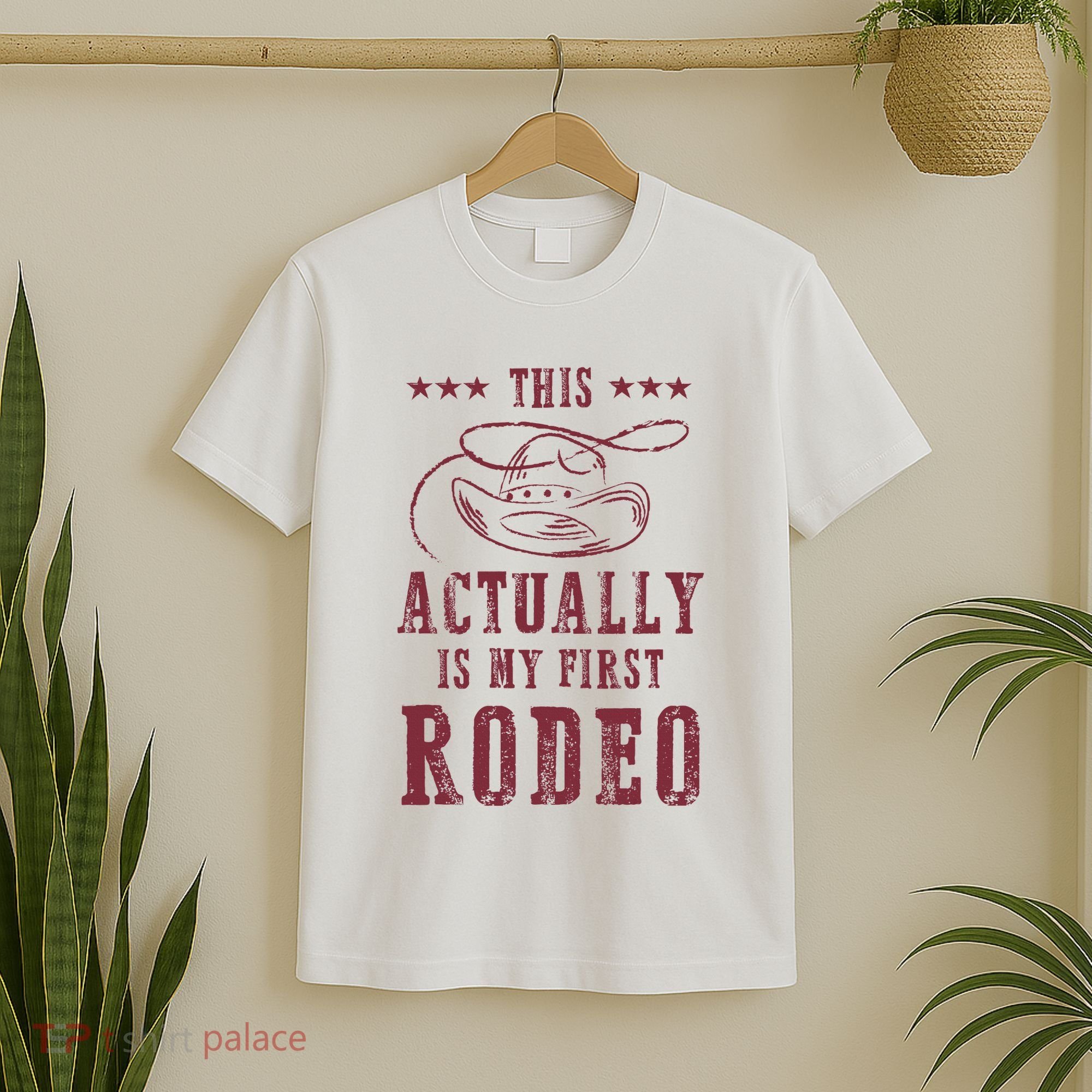 This Actually Is My First Rodeo Cowboy T-Shirt