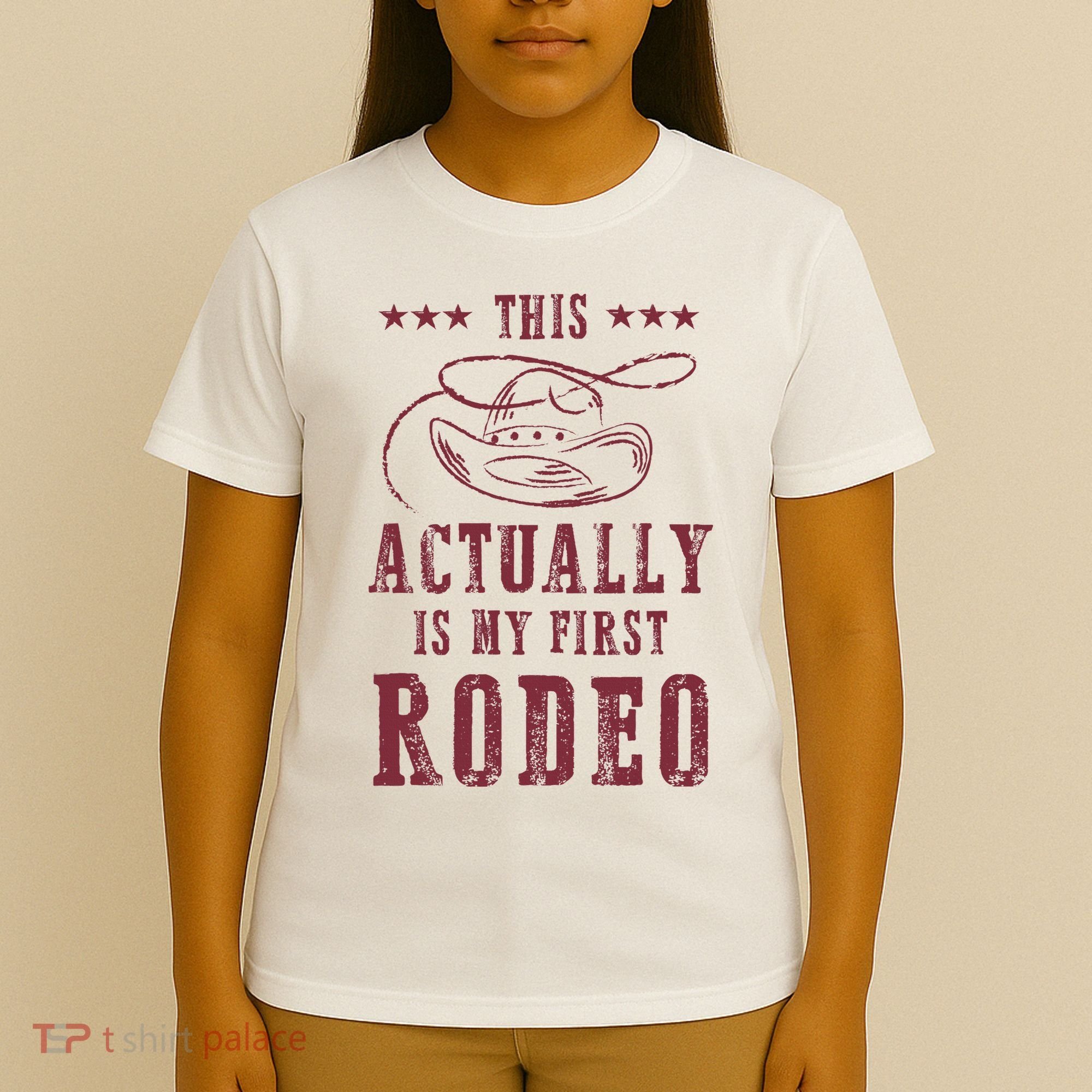 This Actually Is My First Rodeo Cowboy T-Shirt