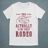 This Actually Is My First Rodeo Cowboy T-Shirt thumb 5